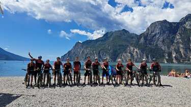 Erste Durchführung eines Mountainbike-Alpencross eines Eichstätter Gymnasiums
