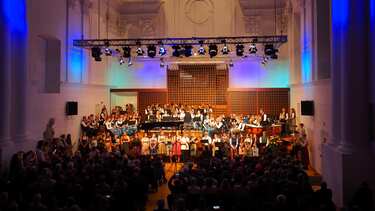 Großes Bläserkonzert zum 100. Geburtstag des 