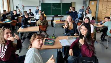 Starke Teilnahme der Wirtschaftsklassen am European Money Quiz