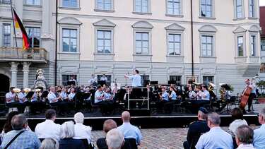 Gebirgsmusikkorps spielt unseren GG-Schulmarsch beim Benefizkonzert in Eichstätt