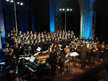 Spektakuläres Konzert in Montbrison