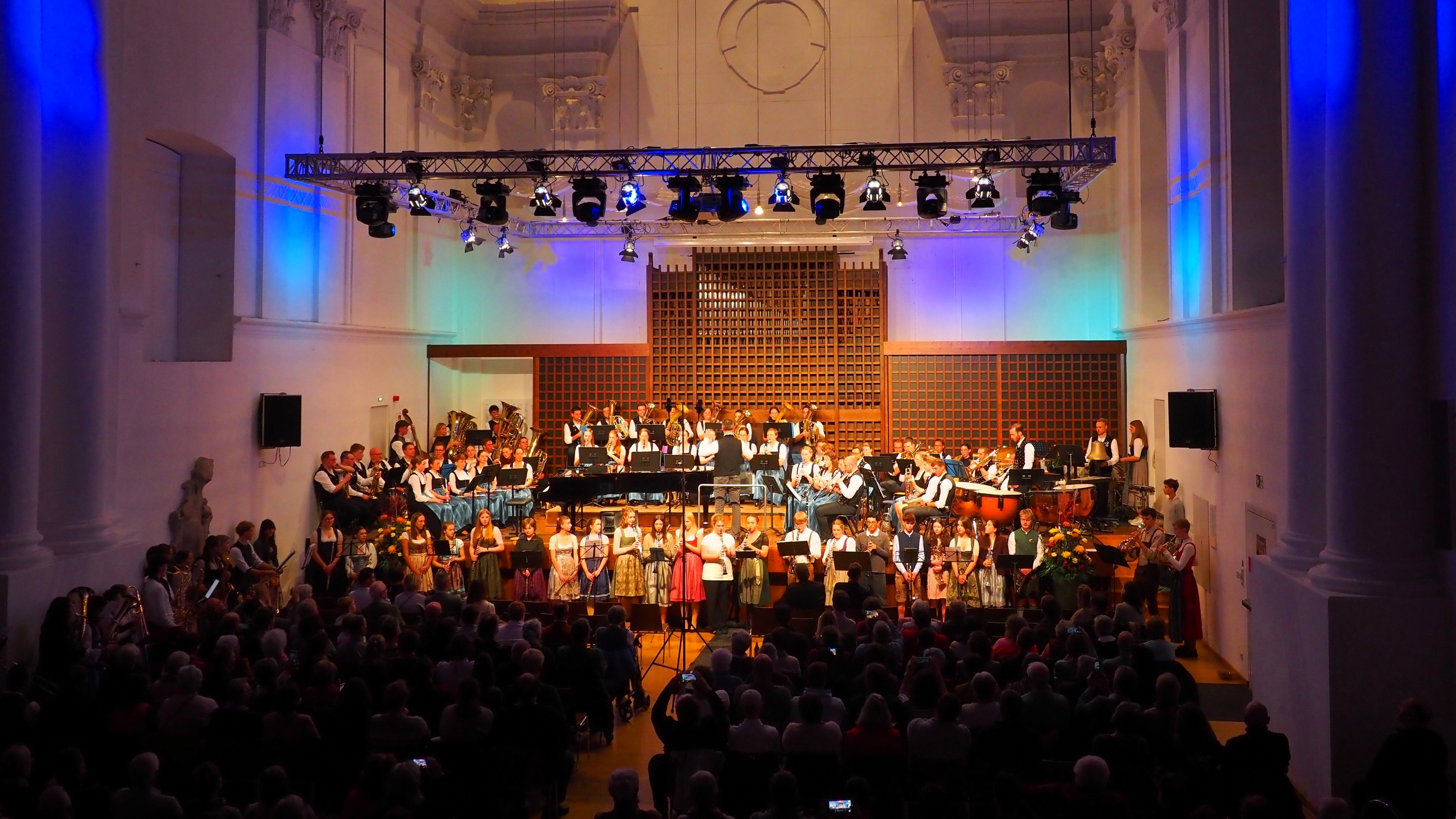 Großes Bläserkonzert zum 100. Geburtstag des 