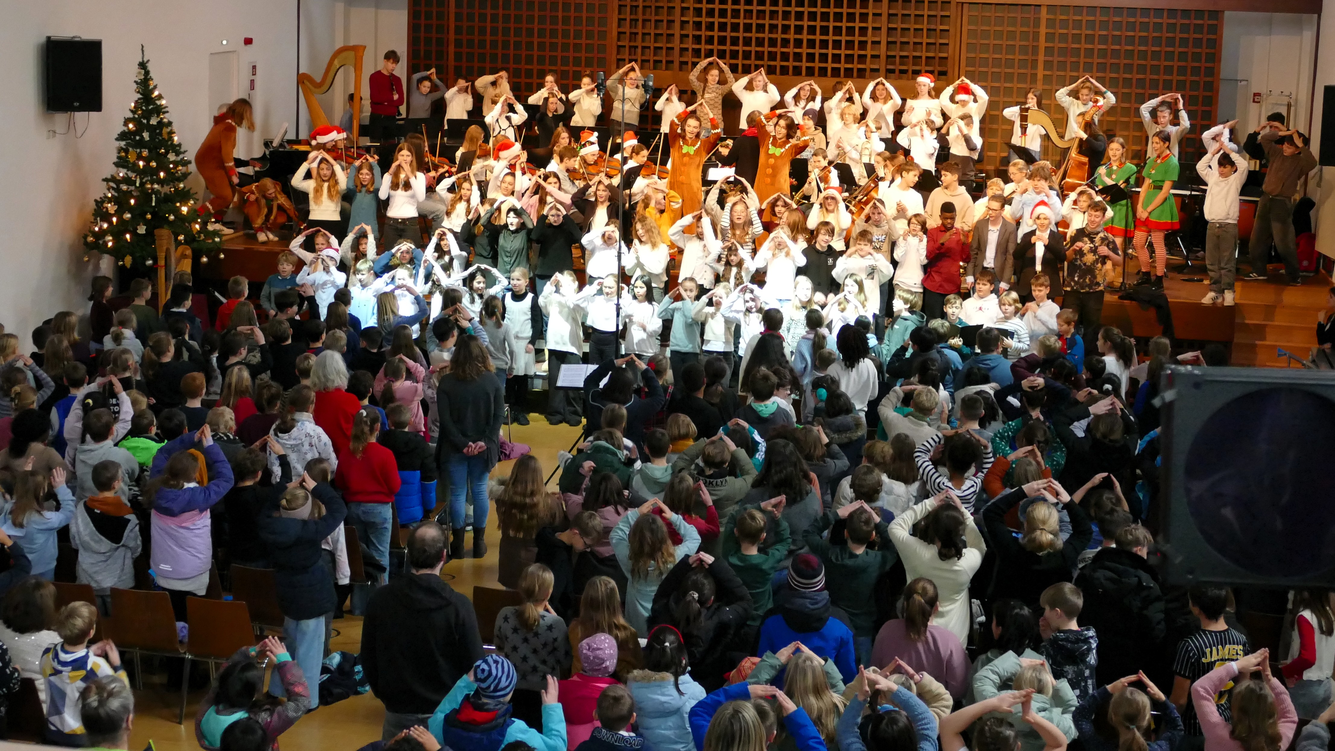 Grundschulkonzert zu Weihnachten - Musik zum Mitmachen!