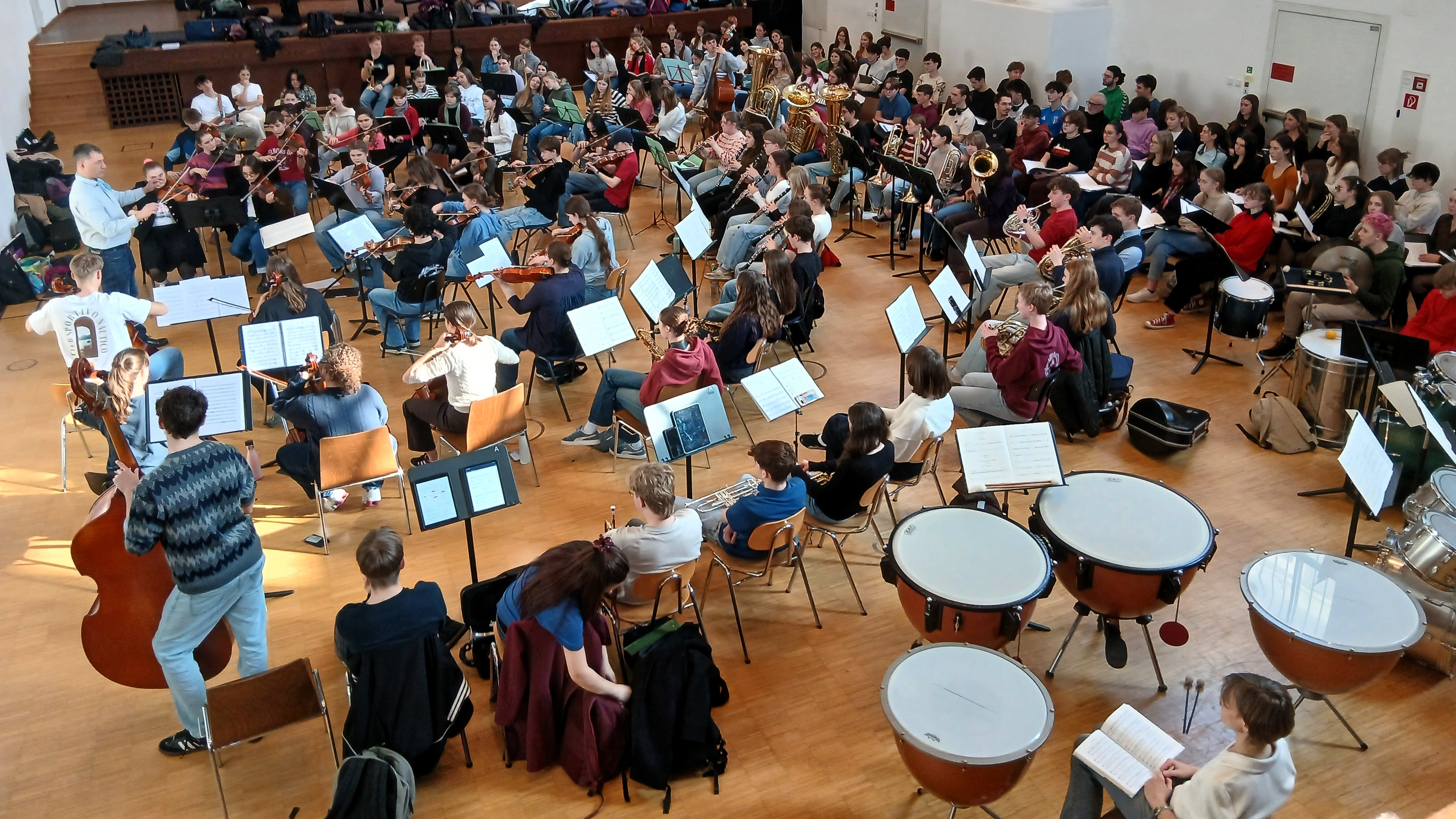 Deutsch-französische Gemeinschaftskonzerte: Es wird fleißig geprobt!