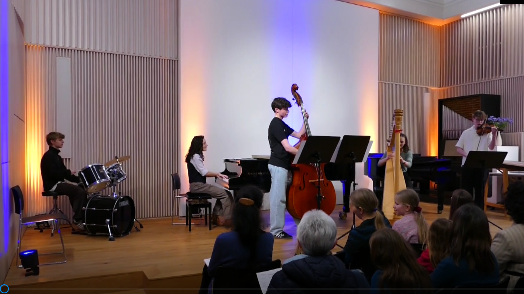 Hohes musikalisches Niveau bei dritten Vorspielabend