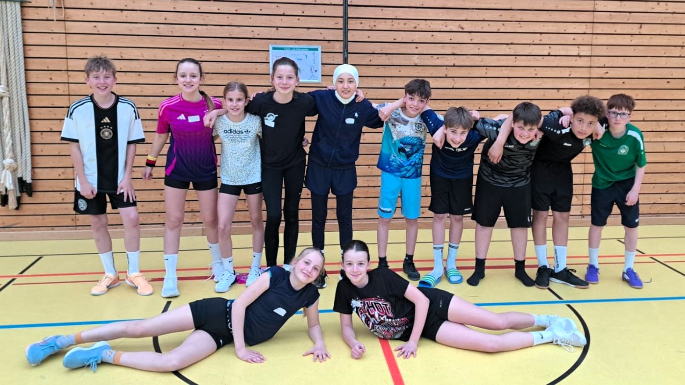 Integratives Völkerballturnier der Schule an der Altmühl