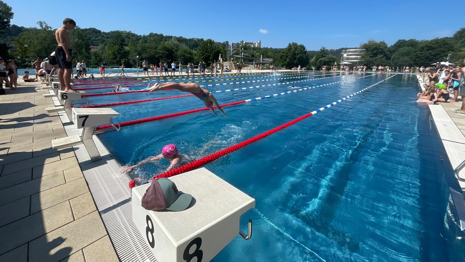 Erfolgreich beim 50. Eichstätter Schwimmfest